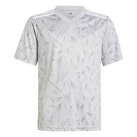 adidas Team Icon 25 Short Trikot Kinder - tmlggr/white