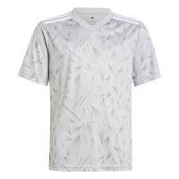 adidas Team Icon 25 Short Trikot Kinder - tmlggr/white