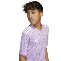 adidas Team Icon 25 Short Trikot Kinder - purglo/white