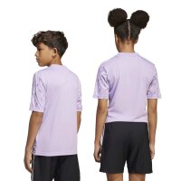 adidas Team Icon 25 Short Trikot Kinder - purglo/white