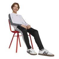 adidas Unisex 3-Stripes lange Hose Kinder - black