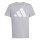 adidas Essentials T-Shirt Kinder - mgreyh/white