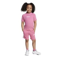 adidas Essentials T-Shirt Kinder - pnkfus/white