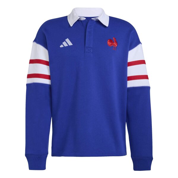 adidas Frankreich Rugby Heritage Polo Herren - selubl