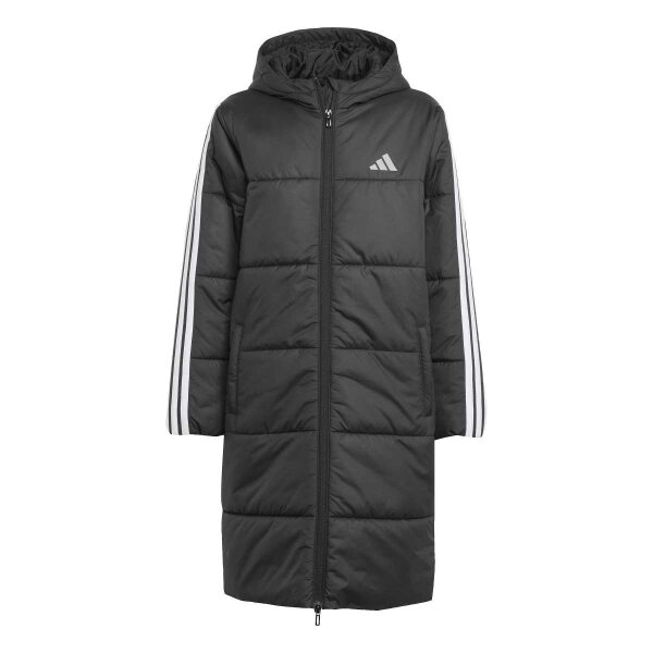 adidas Long Winterjacke Kinder - black/white
