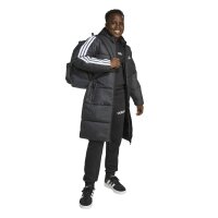 adidas Long Winterjacke Kinder - black/white