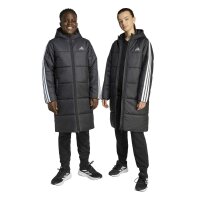 adidas Long Winterjacke Kinder - black/white