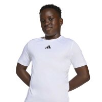adidas Train Essentials 3-Stripes T-Shirt Set Kinder - white/black