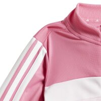 adidas Seasonal Essentials Tiberio 3 Stripes Tricot Trainingsanzug Baby - pnkfus/clpink/white