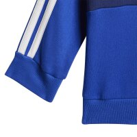 adidas Seasonal Essentials Tiberio 3 Stripes Fleece Crew Set Baby - royblu/globlu/dkblue/