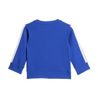 adidas Seasonal Essentials Tiberio 3 Stripes Fleece Crew Set Baby - royblu/globlu/dkblue/