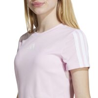 adidas Train Essentials 3-Stripes T-Shirt Kinder - clpink/white