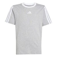 adidas Essentials T-Shirt Kinder - mgreyh/white
