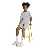 adidas Essentials T-Shirt Kinder - mgreyh/white