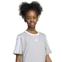 adidas Essentials T-Shirt Kinder - mgreyh/white