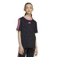 adidas Essentials T-Shirt Kinder - black/pnkfus