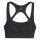 adidas Optimé Workout 3-Stripes Support Sport BH Damen - black/black
