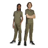 adidas Utility Pack Fleece Cargo lange Hose Kinder - olistr/black
