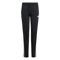 adidas Seasonal Essentials Tiberio 3 Stripes Tricot Trainingsanzug Kinder - black/white/gretwo