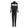 adidas Seasonal Essentials Tiberio 3 Stripes Tricot Trainingsanzug Kinder - black/white/gretwo