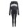 adidas Seasonal Essentials Tiberio 3 Stripes Fleece Leggings Set Trainingsanzug Kinder - black/white/gretwo
