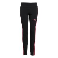 adidas Essentials Leggings Kinder - black/pnkfus