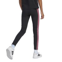 adidas Essentials Leggings Kinder - black/pnkfus