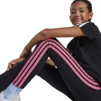 adidas Essentials Leggings Kinder - black/pnkfus
