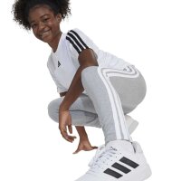adidas Essentials Leggings Kinder - mgreyh/white