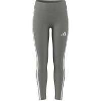adidas Essentials Leggings Kinder - mgreyh/white