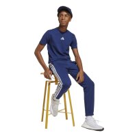 adidas Essentials lange Hose Kinder - dkblue/white