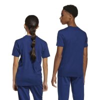 adidas Essentials T-Shirt Kinder - dkblue/white
