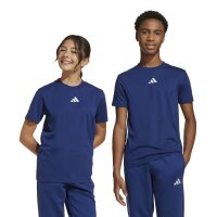 adidas Essentials T-Shirt Kinder - dkblue/white