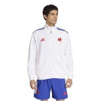adidas Frankreich Rugby Trainingsjacke Herren - white