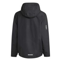 adidas Terrex Multi 2 Layer Climaproof Rain Jacken Kinder - black/black