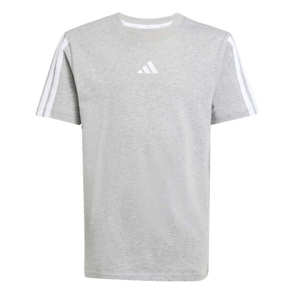 adidas Essentials T-Shirt Kinder - mgreyh/white