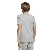 adidas Essentials T-Shirt Kinder - mgreyh/white