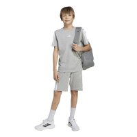 adidas Essentials T-Shirt Kinder - mgreyh/white