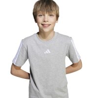 adidas Essentials T-Shirt Kinder - mgreyh/white