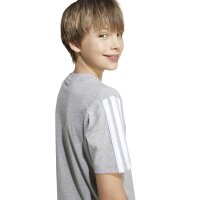 adidas Essentials T-Shirt Kinder - mgreyh/white