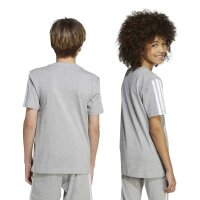 adidas Essentials T-Shirt Kinder - mgreyh/white