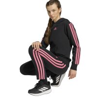 adidas Essentials lange Hose Kinder - black/pnkfus