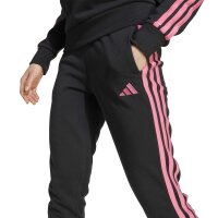 adidas Essentials lange Hose Kinder - black/pnkfus
