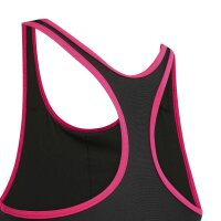 adidas Racer Back Dress Badeanzug Kinder - black/shopnk