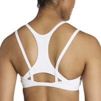 adidas Optimé Workout Strappy Light Support Sport BH Damen - white
