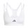 adidas Optimé Workout Strappy Light Support Sport BH Damen - white