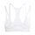 adidas Optimé Workout Strappy Light Support Sport BH Damen - white
