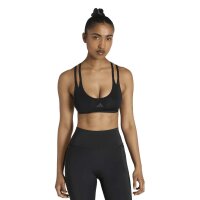 adidas Optimé Workout Strappy Light Support Sport BH Damen - black