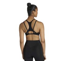 adidas Optimé Workout Strappy Light Support Sport BH Damen - black