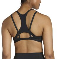adidas Optimé Workout Strappy Light Support Sport BH Damen - black